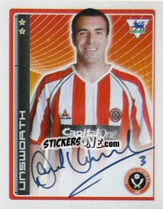 Sticker Unsworth - Premier League Inglese 2006-2007 n. 405 - Merlin