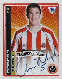 Sticker Morgan (Captain) - Premier League Inglese 2006-2007 - Merlin