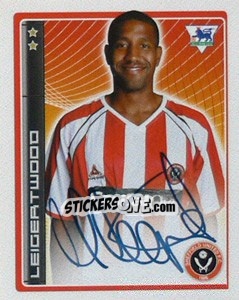Sticker Leigertwood - Premier League Inglese 2006-2007 n. 409 - Merlin