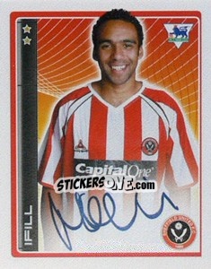 Sticker Ifill - Premier League Inglese 2006-2007 n. 413 - Merlin
