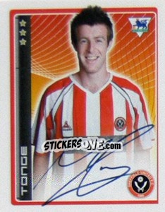 Sticker Tonge - Premier League Inglese 2006-2007 n. 416 - Merlin