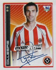 Sticker Gillespie - Premier League Inglese 2006-2007 n. 417 - Merlin