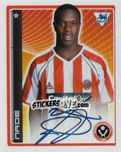 Sticker Nade - Premier League Inglese 2006-2007 n. 422 - Merlin