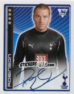 Cromo Paul Robinson - Premier League Inglese 2006-2007 - Merlin