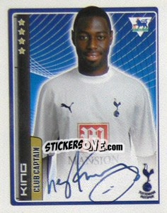 Sticker Ledley King (Captain) - Premier League Inglese 2006-2007 n. 434 - Merlin