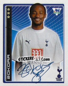 Sticker Didier Zokora - Premier League Inglese 2006-2007 n. 436 - Merlin