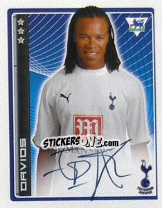 Sticker Edgar Davids - Premier League Inglese 2006-2007 n. 437 - Merlin