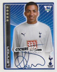 Sticker Aaron Lennon - Premier League Inglese 2006-2007 n. 439 - Merlin