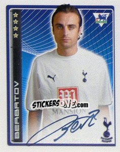 Sticker Dimitar Berbatov - Premier League Inglese 2006-2007 n. 444 - Merlin