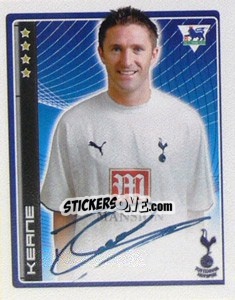 Sticker Robbie Keane - Premier League Inglese 2006-2007 n. 445 - Merlin