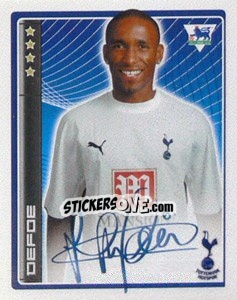 Sticker Jermain Defoe - Premier League Inglese 2006-2007 n. 447 - Merlin