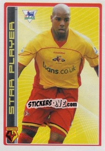 Sticker Marlon King (Star Player) - Premier League Inglese 2006-2007 - Merlin