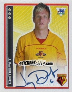 Sticker Jay DeMerit - Premier League Inglese 2006-2007 - Merlin