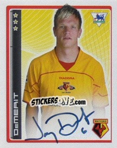 Sticker Jay DeMerit - Premier League Inglese 2006-2007 n. 458 - Merlin
