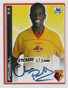 Sticker Chris Powell - Premier League Inglese 2006-2007 n. 459 - Merlin