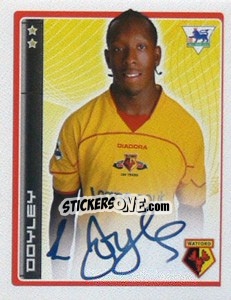 Sticker Lloyd Doyley - Premier League Inglese 2006-2007 - Merlin