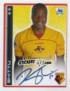 Sticker Danny Shittu - Premier League Inglese 2006-2007 - Merlin