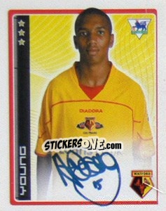 Figurina Ashley Young - Premier League Inglese 2006-2007 - Merlin