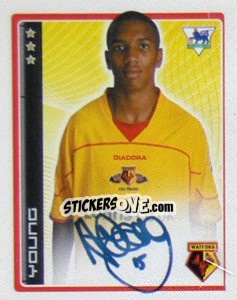 Sticker Ashley Young - Premier League Inglese 2006-2007 - Merlin