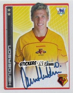 Sticker Darius Henderson - Premier League Inglese 2006-2007 n. 469 - Merlin
