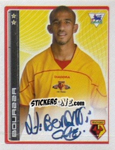 Sticker Hameur Bouazza - Premier League Inglese 2006-2007 n. 471 - Merlin