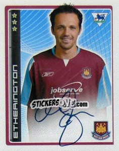 Sticker Matthew Etherington - Premier League Inglese 2006-2007 n. 486 - Merlin