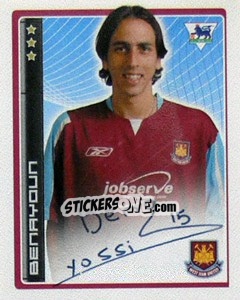 Figurina Yossi Benayoun - Premier League Inglese 2006-2007 - Merlin