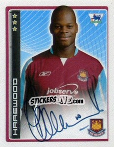 Figurina Marlon Harewood - Premier League Inglese 2006-2007 n. 494 - Merlin