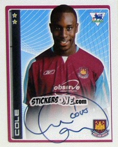 Sticker Carlton Cole - Premier League Inglese 2006-2007 n. 495 - Merlin