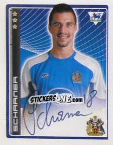 Figurina Paul Scharner - Premier League Inglese 2006-2007 - Merlin