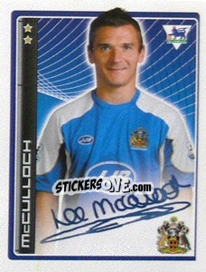 Sticker Lee McCulloch - Premier League Inglese 2006-2007 n. 512 - Merlin