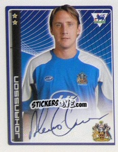 Sticker Andreas Johansson - Premier League Inglese 2006-2007 n. 513 - Merlin