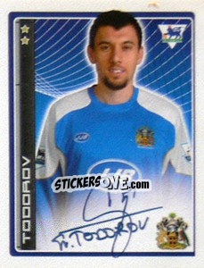 Sticker Svetoslav Todorov - Premier League Inglese 2006-2007 n. 522 - Merlin
