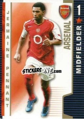 Sticker Jermaine Pennant - Shoot Out Premier League 2004-2005 n. 12 - Magicboxint