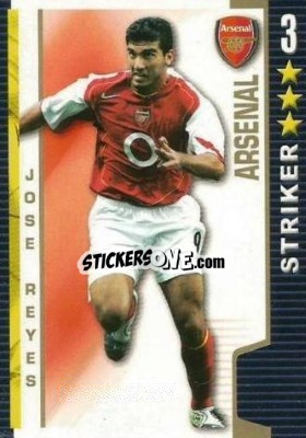 Sticker Jose Reyes - Shoot Out Premier League 2004-2005 n. 17 - Magicboxint