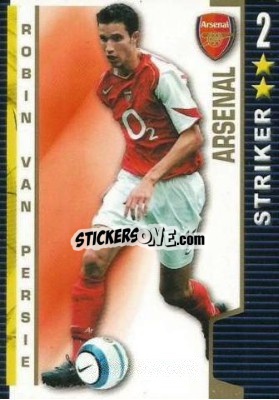 Sticker Robin van Persie - Shoot Out Premier League 2004-2005 - Magicboxint