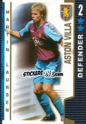 Sticker Martin Laursen - Shoot Out Premier League 2004-2005 n. 22 - Magicboxint