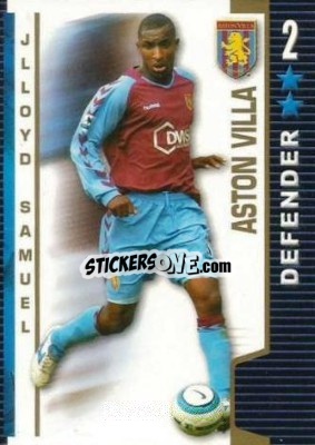 Sticker Jlloyd Samuel - Shoot Out Premier League 2004-2005 n. 23 - Magicboxint