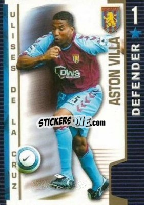 Sticker Ulises De La Cruz - Shoot Out Premier League 2004-2005 - Magicboxint