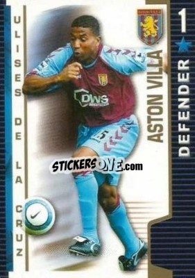 Sticker Ulises De La Cruz - Shoot Out Premier League 2004-2005 n. 26 - Magicboxint