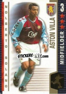 Sticker Nolberto Solano - Shoot Out Premier League 2004-2005 n. 32 - Magicboxint