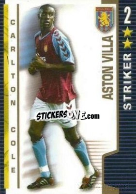 Sticker Carlton Cole - Shoot Out Premier League 2004-2005 - Magicboxint