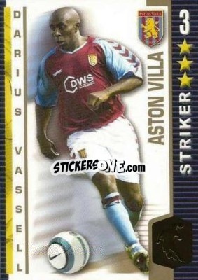 Sticker Darius Vassell - Shoot Out Premier League 2004-2005 n. 35 - Magicboxint
