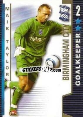 Sticker Maik Taylor - Shoot Out Premier League 2004-2005 n. 37 - Magicboxint