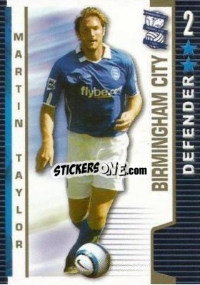 Sticker Martin Taylor - Shoot Out Premier League 2004-2005 - Magicboxint