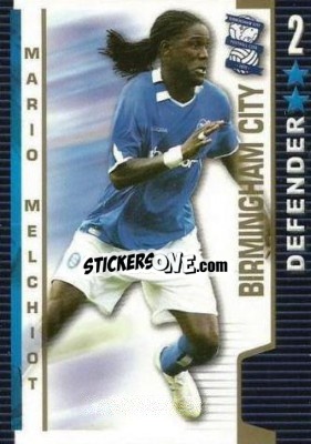 Sticker Mario Melchiot - Shoot Out Premier League 2004-2005 n. 40 - Magicboxint