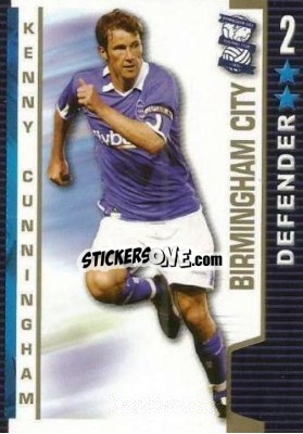 Sticker Kenny Cunningham - Shoot Out Premier League 2004-2005 n. 41 - Magicboxint
