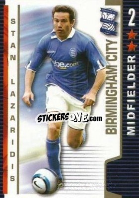 Sticker Stan Lazaridis - Shoot Out Premier League 2004-2005 - Magicboxint