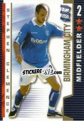 Cromo Stephen Clemence - Shoot Out Premier League 2004-2005 - Magicboxint