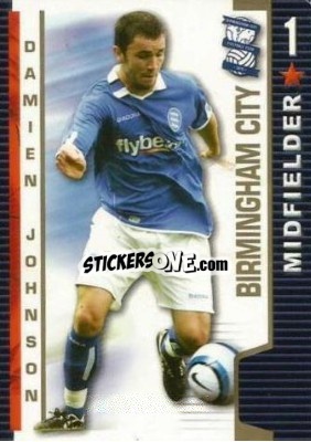Sticker Damien Johnson - Shoot Out Premier League 2004-2005 n. 48 - Magicboxint